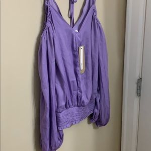 Lavender blouse